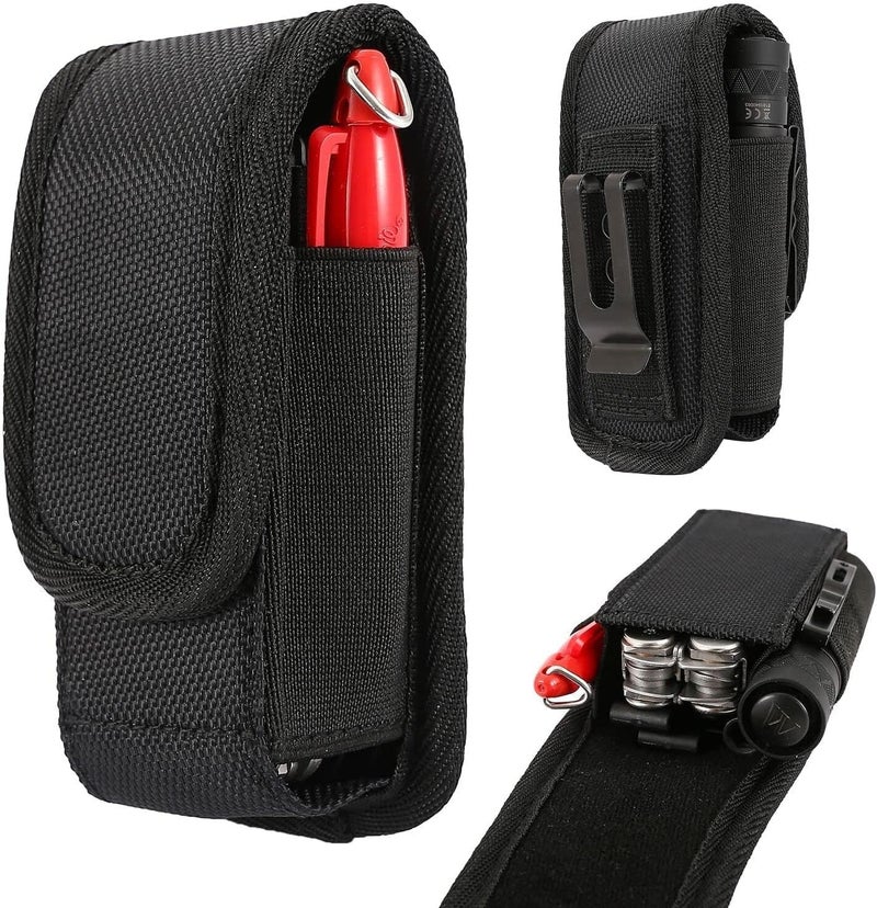 QEES Multitool Sheath,EDC Pouch,Multi Tool Holster for Belt,EDC Belt Organizer for Pen/Flashlight/Folding Knife,Tactical Tool Pouch Accessories,Knife Sheath for Wave Surge Raptor Case,Belt Pouch for Men - Image 1
